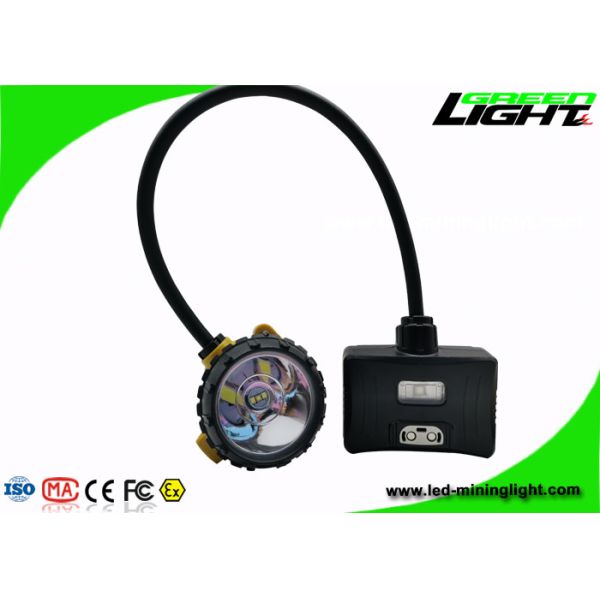 15000lux LED Cordless Mining Cap Lights 1.7W With Low Power Warning Function