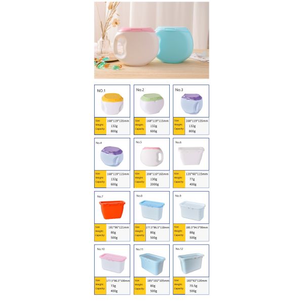 Child - Resistant Laundry Beads Storage Container 800g Packaging Detergent Pots Plastic Jar