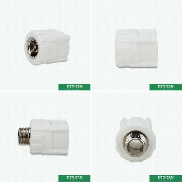 Casting Technics White Ppr Pipe Accessories Female Threaded Coupling