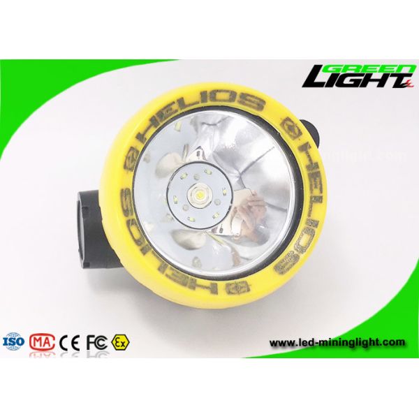IP68 Waterproof 5000lux Cordless Mining Light ATEX Led Mining Cap Lamp