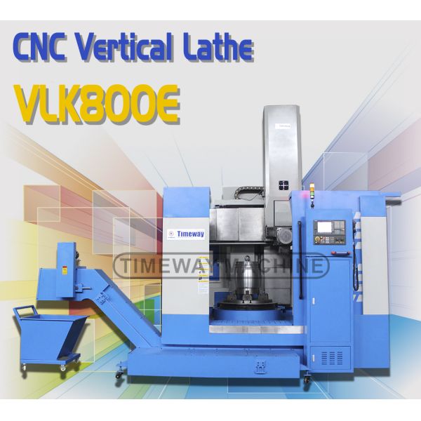 800mm Worktable and 1070mm Bed Width CNC Vertical Lathe for Boring Big Hole Machining