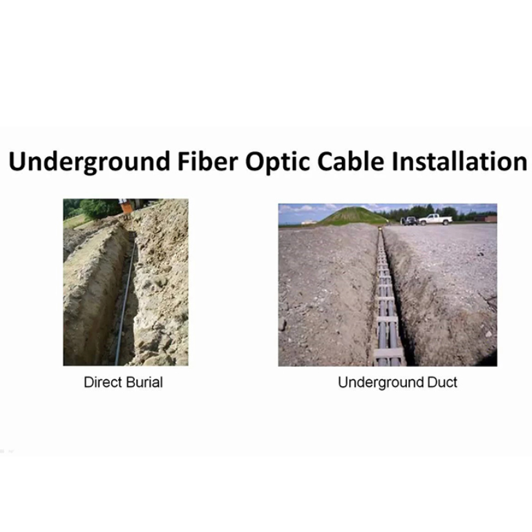 Multi Mode Underground GYTS Aerial Duct Fiber Cable