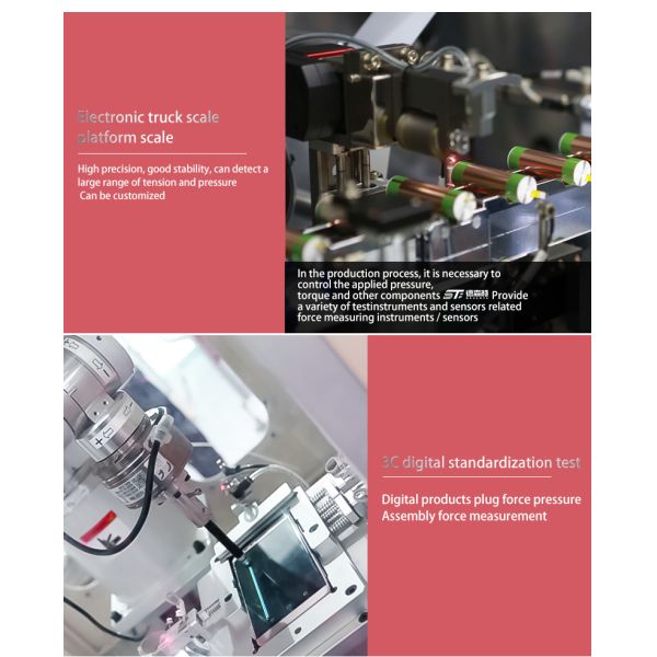 Stainless Steel Load Cell Wireless Loadcell Miniature Donut Washer Type Through Hole Load Cell 500kg 5000kg