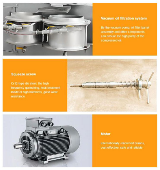 Automatic Cooking Oil Making Machine Small Scale Palm Oil Mill in Malaysia Additional Function Automatic Heating Device