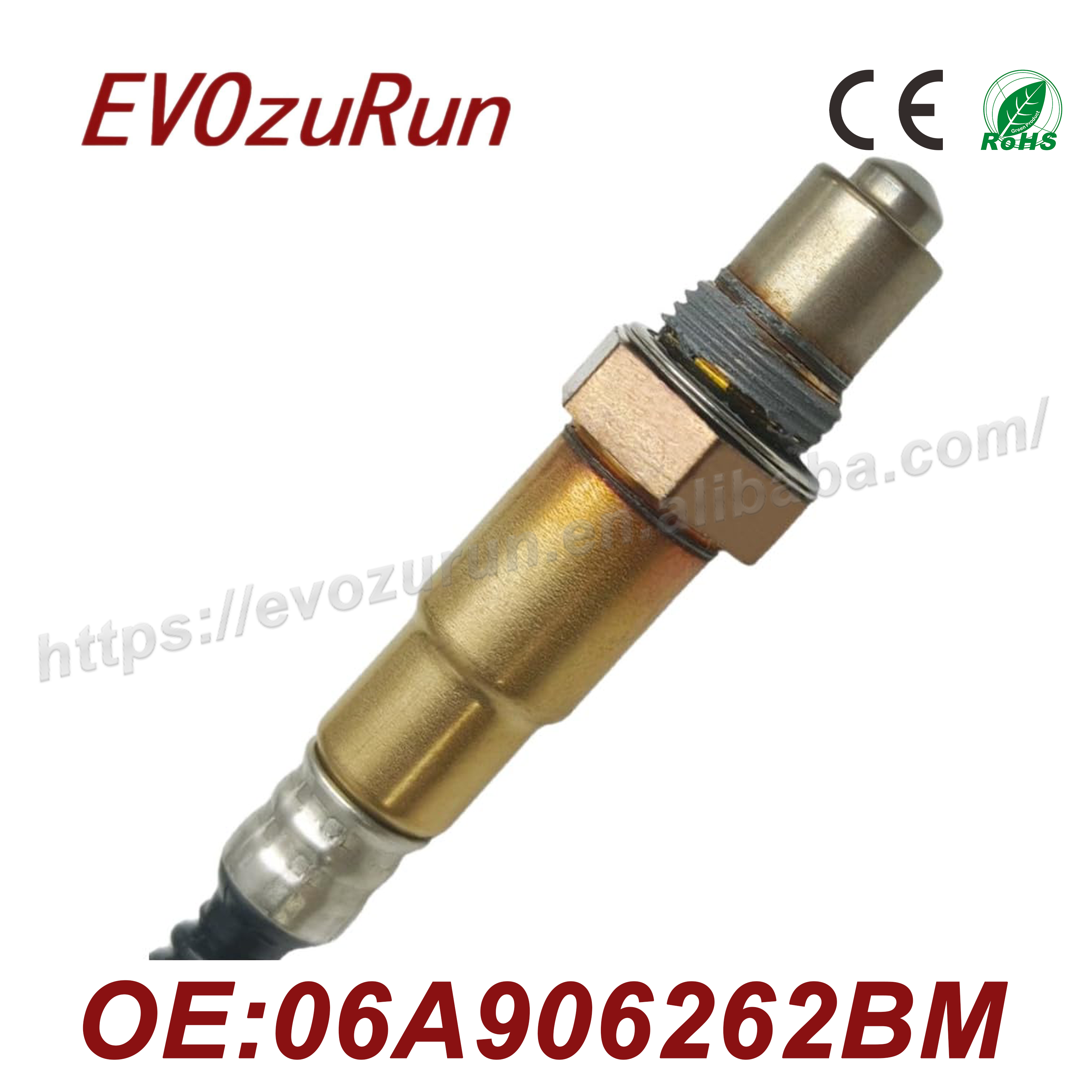 High Quality Upstream Oxygen Sensor 06A906262BM 0258030048 Lambda O2 Sensor for VW Santana 3000 1.8L Santana 2000 1.8L/2.0L