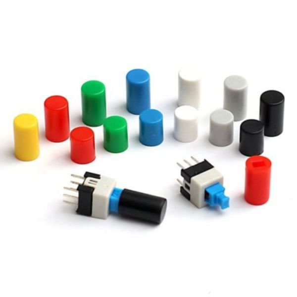 Single And Double Row Self Locking Touch Button Switch 5.8 * 5.8 / 7 * 7 / 8.5 * 8.5mm
