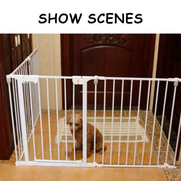 Childproof Metal Foldable Baby Playpen Iron PP Material Multipurpose