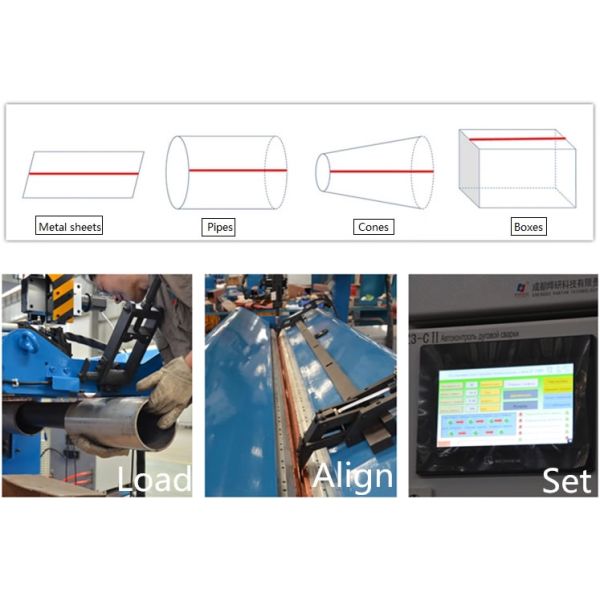 Longitudinal Seam Welding Machine ZF-1500 Automatic Welding Cylindrical Longitudinal