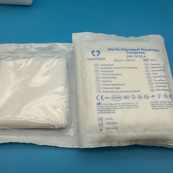 100% Cotton Hemostatic Absorbable Sponge Surgical Dressing