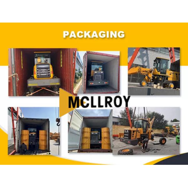 Articulated 4 Ton Wheel Loader , Mine Front End Loader 129kw