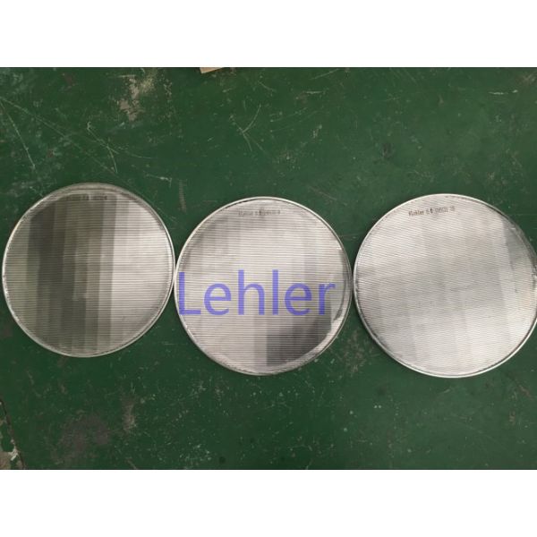 Flat Panel Basket Mill / Bead Mill Screen Long Lifespan ISO9001:2015 Certification
