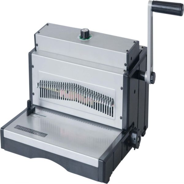 8.47mm Pitch 220V 250W Double Loop Wire Binding Machine For Book
