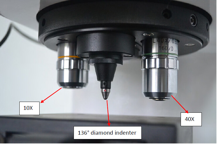 Digital / Micro Auto Turret Vickers Hardness Testing Machine With Automatically