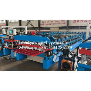 Double Layer Galvanized Tile Roofing Sheet Making Roll Forming Machine