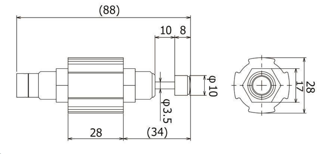 Air spring joint silver white for various workbenches
