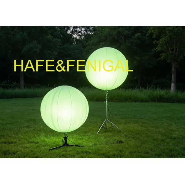 Professional RGBW Balloon Light with DMX Control Customizable Logo and 200W LED for Events