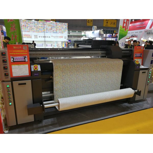 Automatic Digital Fabric Printing Machine 128M RAM With 1 Year Warranty