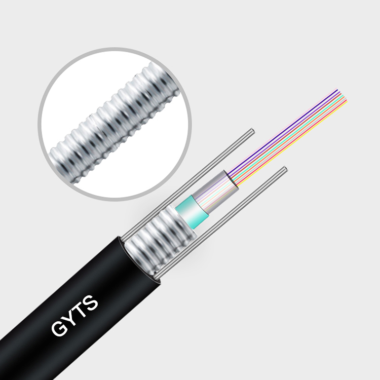GYTS Single Mode Fiber Optic Cable Underground Duct Direct Burial