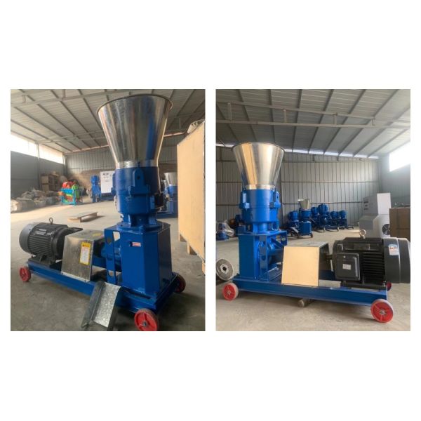 High Capacity 1-1.5t/H Feed Pellet Maker Poultry Feed Processing Machine Automatic