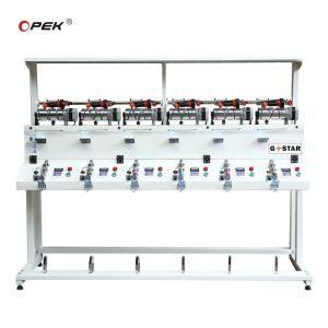 China 6 Heads Yarn Rewind Machine Thread Rewinding Yarn Winding Machine on sale