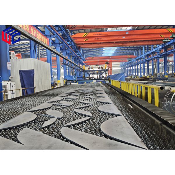Matte Finish Pre Engineering Building Structure Steel Frame Warehouse Custom