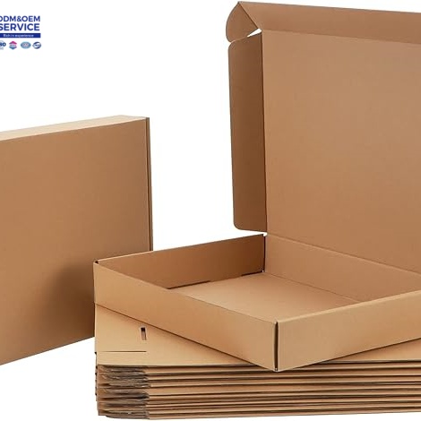 Customized logo Cardboard Box Printing Storage Paper Packaging Large Container Mailing Corrugated Cardboard Shipping Box