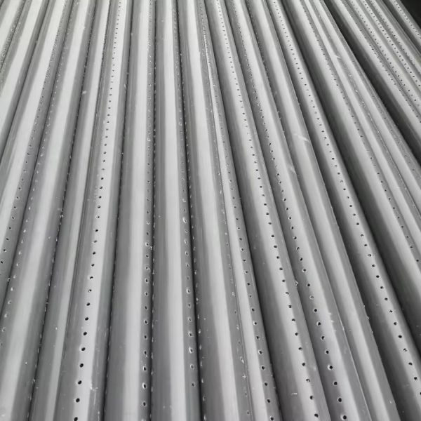 Customizable Perforated PVC Drainage Pipe with Round Head Long-Lasting Performance