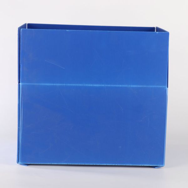 Blue Folding Carton Boxes Versatile Corrugated Packaging Boxes Recyclable