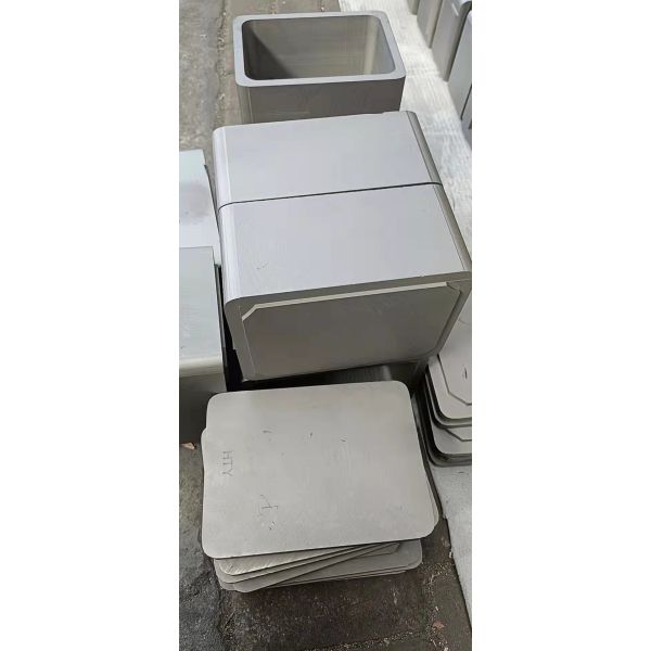 High Density 1.85g Graphite Mold with Coating Inside and 0.01% Ash Content Customized