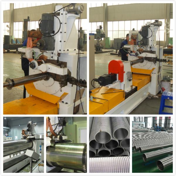 Engineered Filtration Wedge Wire Screen Machine Corrosion Resistance