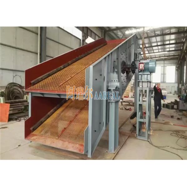 Mineral Products Inclined Rectangular Vibrating Screen Machines