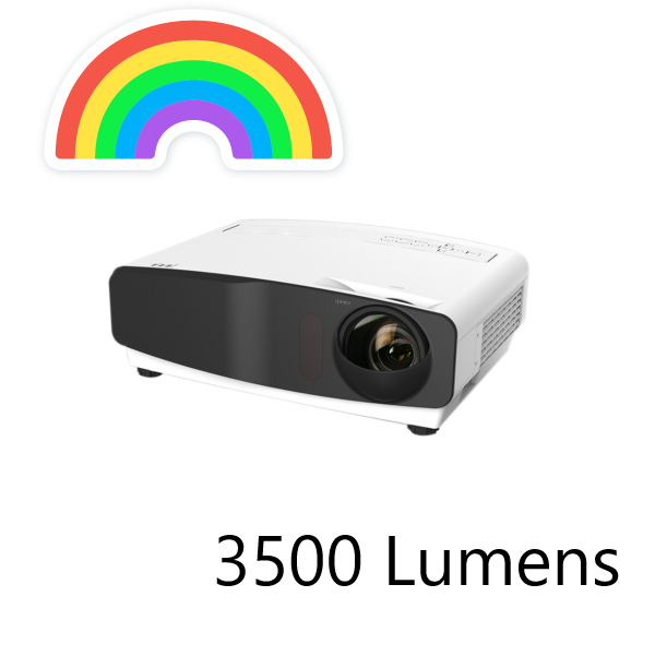 Smart HD 1024*768 DLP Laser Projector 35000 1 Contrast