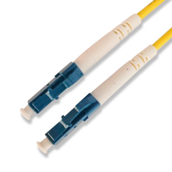 G652D LC UPC Patch Cord OD 2.0MM / 3.0MM PVC LSZH Material