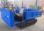 Different Loading Capacity Mini Crawler Dumper Track Transporter For Engineering