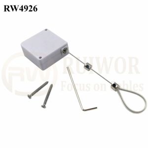 RW4926 Square Ratcheting Retractable Tether Plus Stop Function And Adjustable