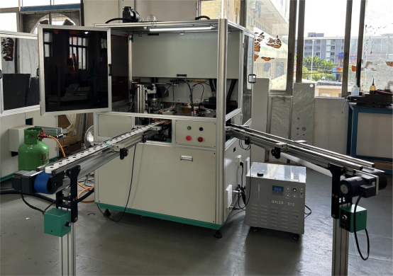 1-Color Screen Printing Machine For Round Caps In Cosmetic Industry 3000pcs/Hr.