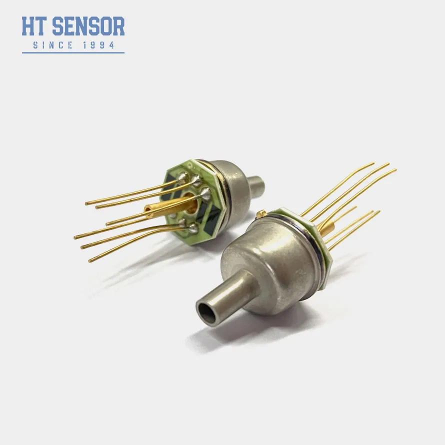 TO-8 Encapsulation Piezoresistive Pressure Sensor with High Sensitivity Differential Gas Sensor