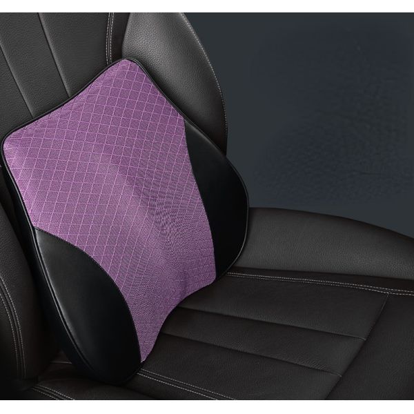 Comfortable Memory Foam Back Car Pillow with Customized Design Printing