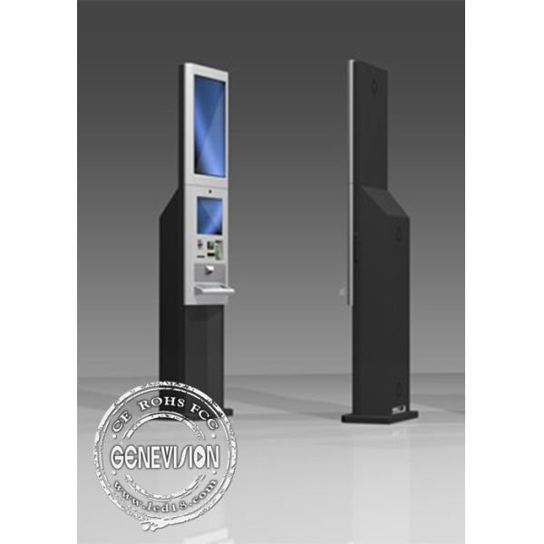 22 inch Checking information easy digital signage display stands windows system inside