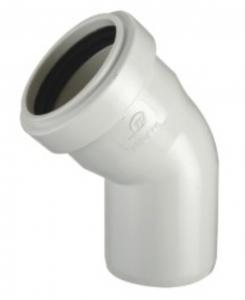 Quality Plastic products PVC Fittings for water drainage with expanding 45 degree elbow for sale
