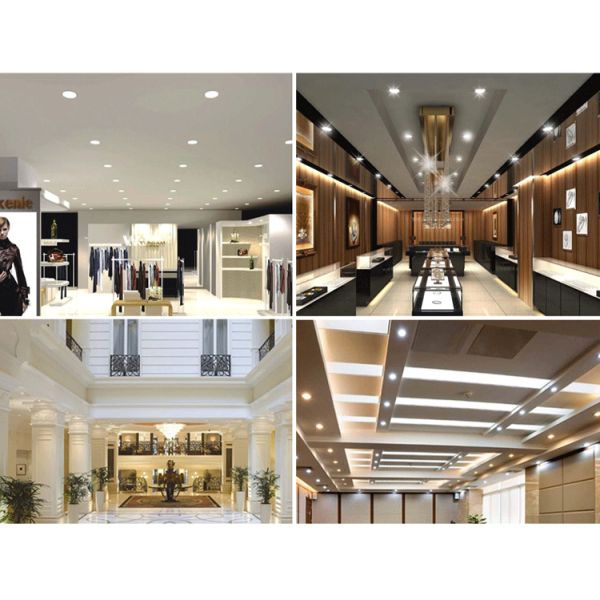 IP20 Waterproof LED Panel Light 25000H 170mm Surface Mounted