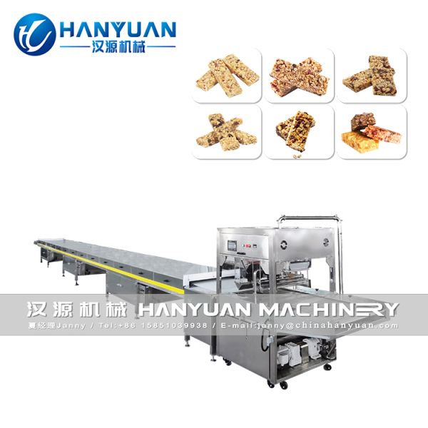Automatic Granola Bar Production Line Chocolate Manufacturing Machine