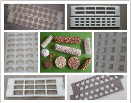 Custom Voltage Cereal Bar Forming Machine / Granola Bar Machine SS 304 Made