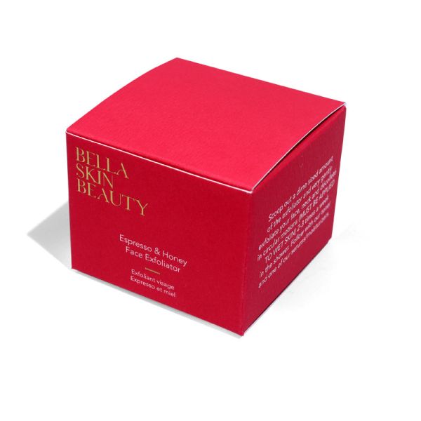 Custom Skin Care Packaging Red Cosmetic Box Set