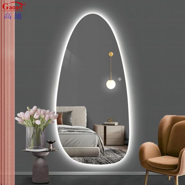 Custom Full Length Decor Led For Bathroom Mirror Modern Design Style Lighted Portable