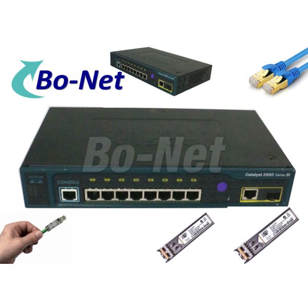 8 Port Switch Cisco Catalyst 2960 , Intelligent Cisco Layer 2 Gigabit Switch