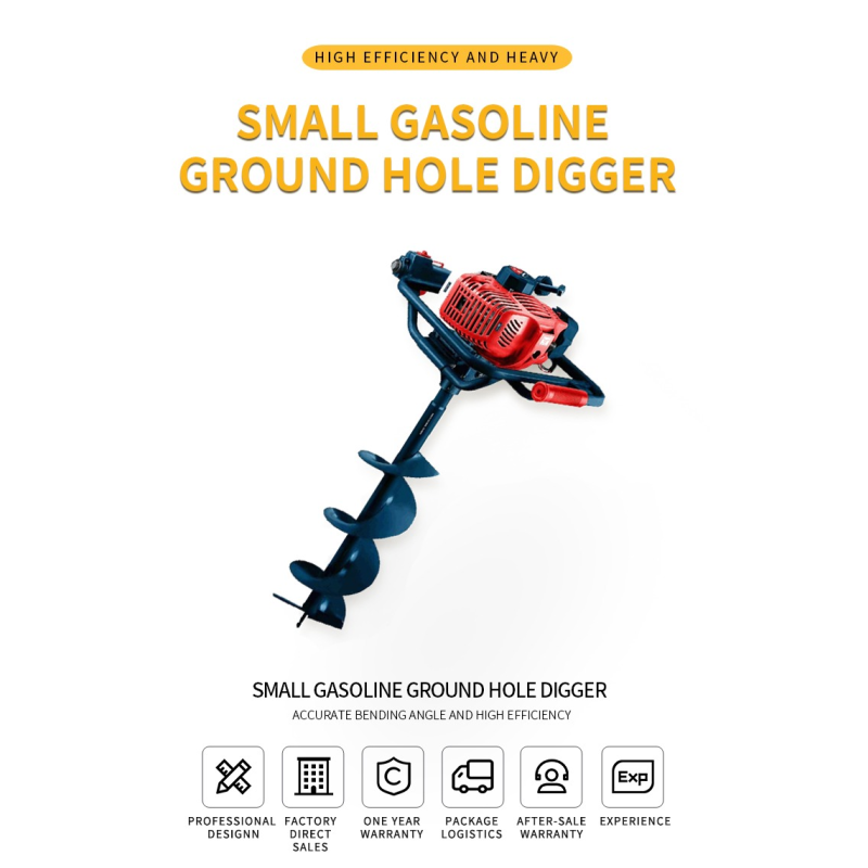 Tree Planting Digging Machine with High Digging Power and Ferroalloy Material