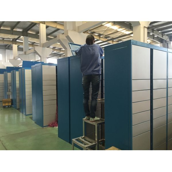 Convenient Dry Cleaning Laundry Locker With Payment Access Pick Up Pin Code