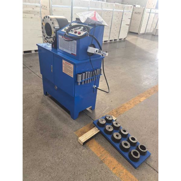 6-51mm Dual Functionality Hydraulic Hose Crimping Machine with Robust Construction and Hose Skiving Capability