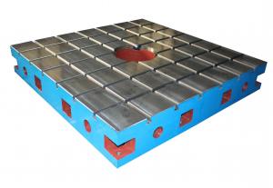 Quality Motor Test Cast Iron Bed Plates  A Hole In Middle Square 1500 X 1500 MM for sale